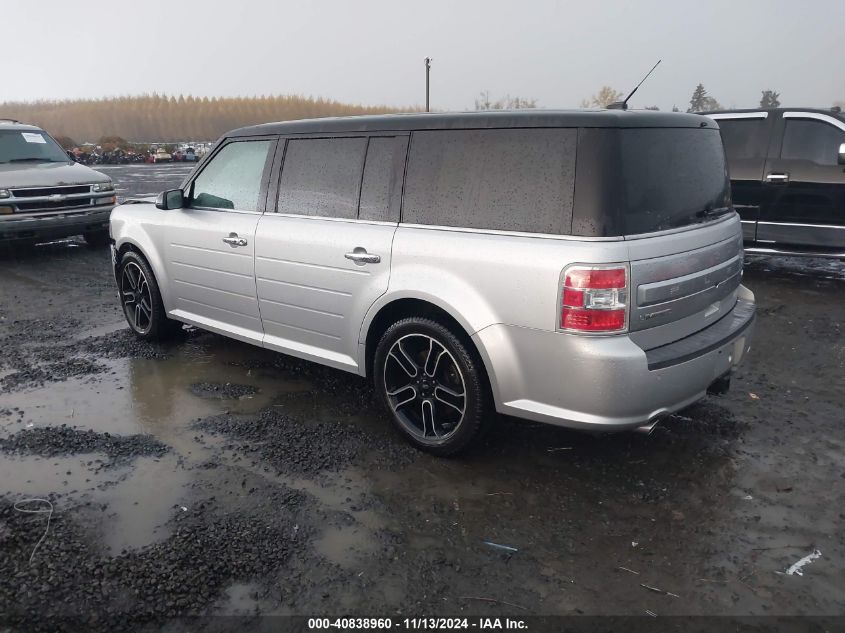 VIN 2FMGK5D86EBD08457 2014 Ford Flex, Limited no.3