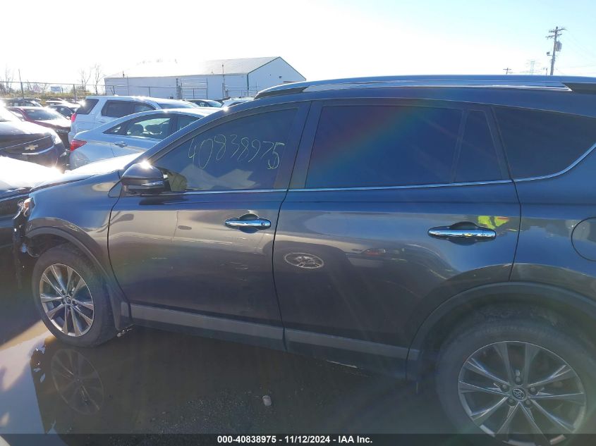 2018 Toyota Rav4 Limited/Se/Platinum VIN: JTMDFREV5JD239594 Lot: 40838975