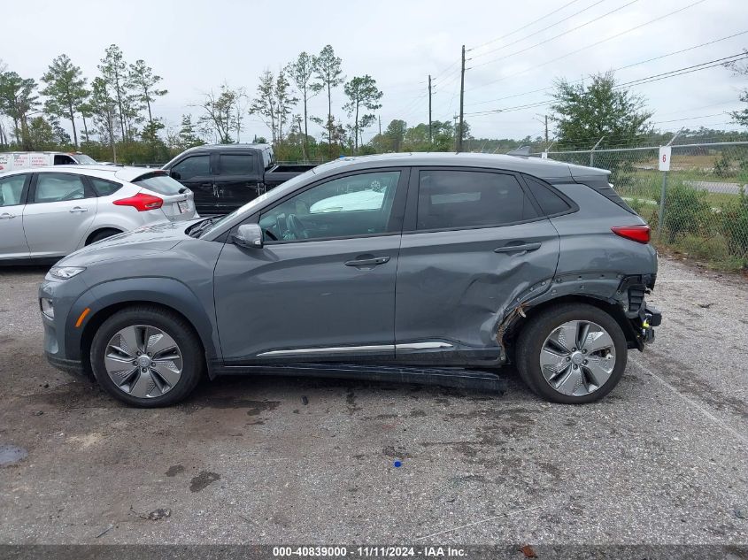 2021 Hyundai Kona Electric Ultimate VIN: KM8K53AG0MU124609 Lot: 40839000