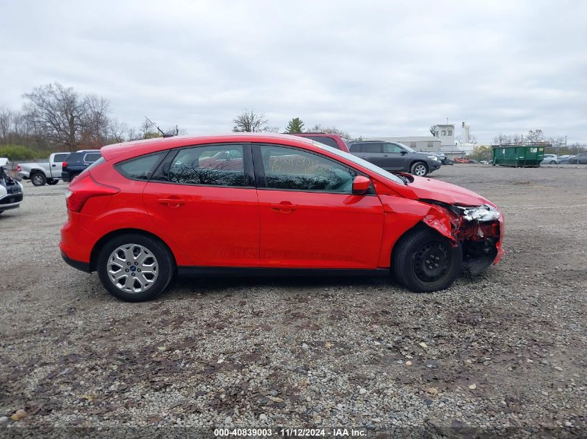 2012 Ford Focus Se VIN: 1FAHP3K22CL104531 Lot: 40839003