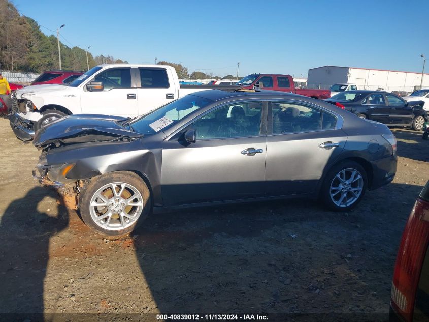 2014 Nissan Maxima 3.5 S/3.5 Sv VIN: 1N4AA5AP1EC465019 Lot: 40839012