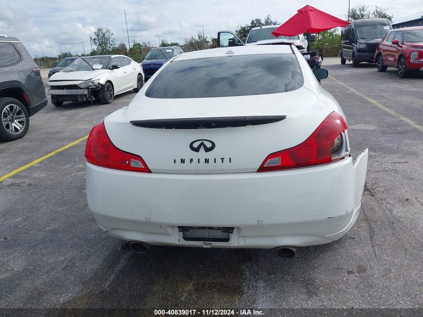 2012 INFINITI G37 JOURNEY VIN: JN1CV6EK9CM422425