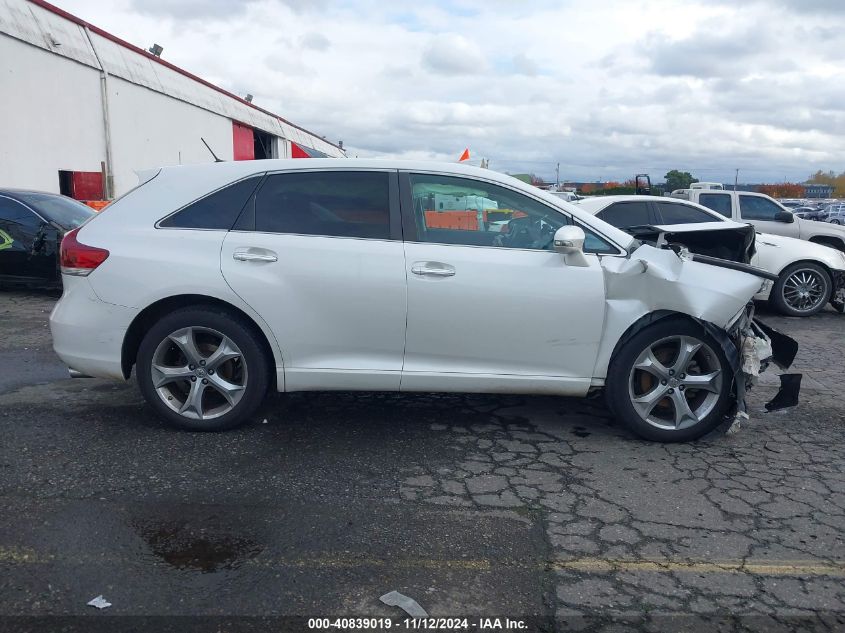 2014 Toyota Venza Xle V6 VIN: 4T3BK3BB0EU098372 Lot: 40839019