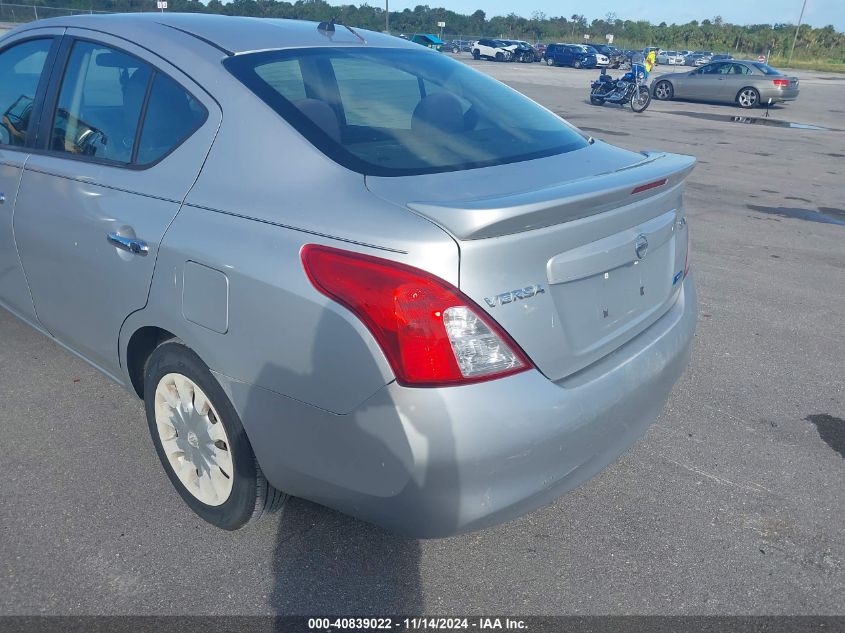 2013 Nissan Versa 1.6 Sv VIN: 3N1CN7AP9DL881196 Lot: 40839022