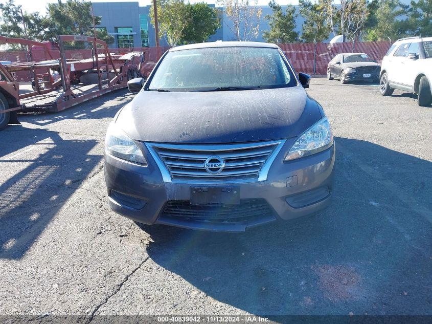 2015 Nissan Sentra Fe+ S/S/Sl/Sr/Sv VIN: 3N1AB7AP3FL665864 Lot: 40839042