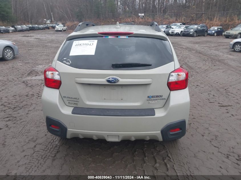 2016 Subaru Crosstrek 2.0I Limited VIN: JF2GPAKC1GH258824 Lot: 40839043