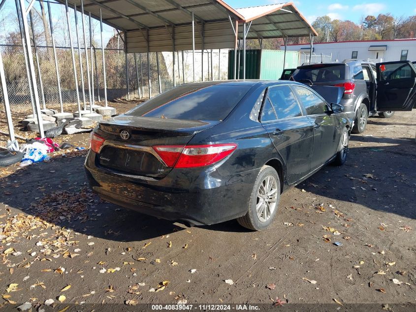 2017 Toyota Camry Se VIN: 4T1BF1FK8HU752356 Lot: 40839047