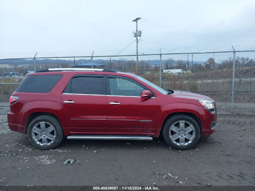 2013 GMC Acadia Denali VIN: 1GKKVTKD9DJ152178 Lot: 40839057