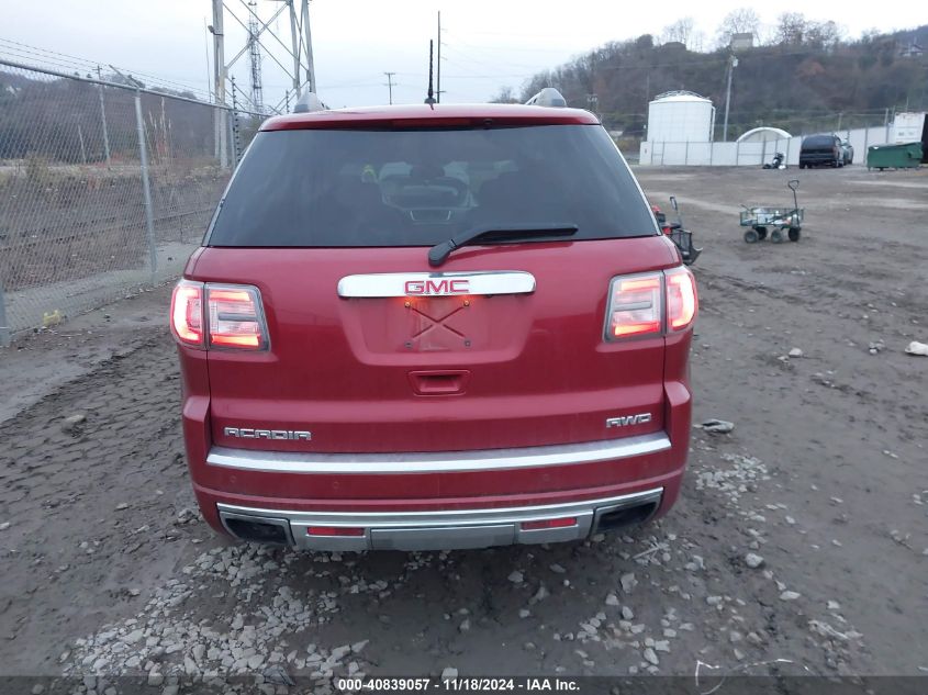 2013 GMC Acadia Denali VIN: 1GKKVTKD9DJ152178 Lot: 40839057