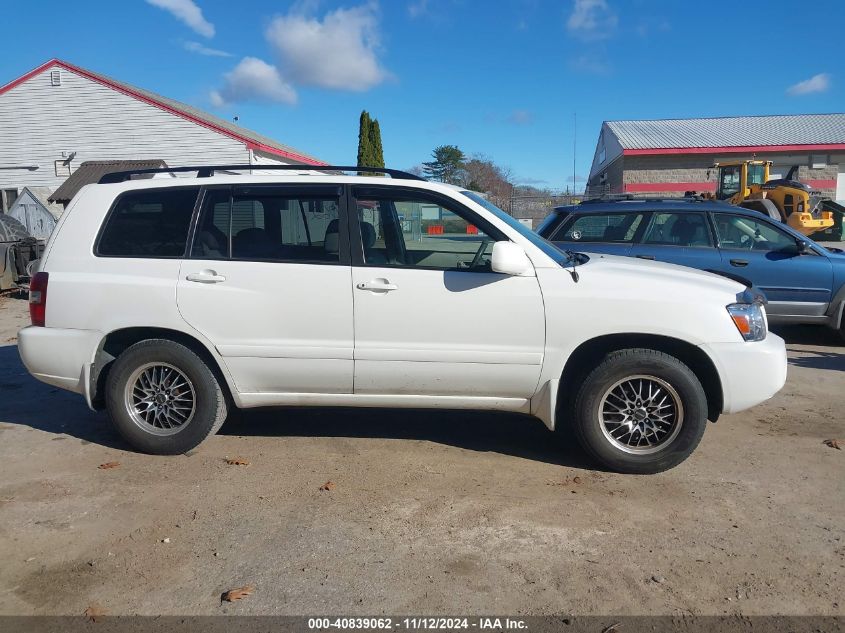 2005 Toyota Highlander VIN: JTEGD21A950120579 Lot: 40839062