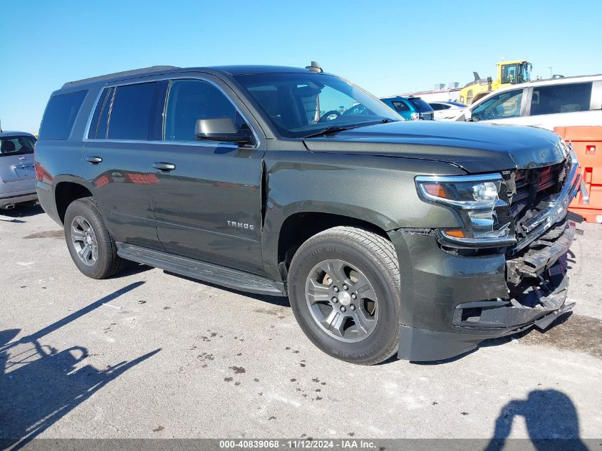 2019 Chevrolet Tahoe Ls VIN: 1GNSKAKC4KR226743 Lot: 40839068