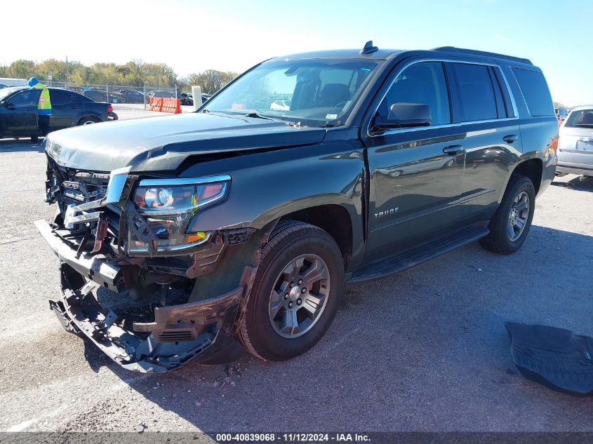 2019 Chevrolet Tahoe Ls VIN: 1GNSKAKC4KR226743 Lot: 40839068