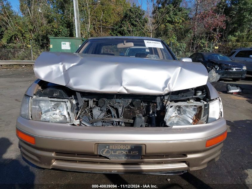 1997 Lexus Ls 400 Luxury Sdn Base (A4) VIN: JT8BH28F3V0079062 Lot: 40839094