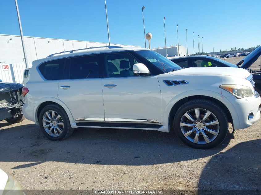 2013 Infiniti Qx56 VIN: JN8AZ2ND7D9730124 Lot: 40839106