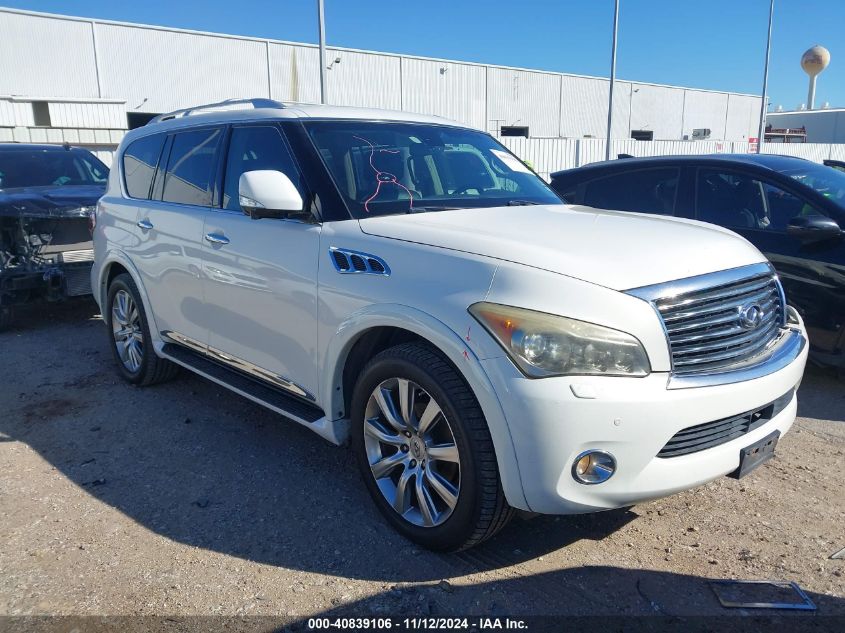 2013 Infiniti Qx56 VIN: JN8AZ2ND7D9730124 Lot: 40839106