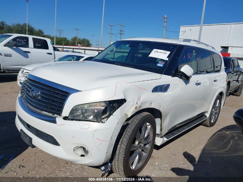 2013 Infiniti Qx56 VIN: JN8AZ2ND7D9730124 Lot: 40839106