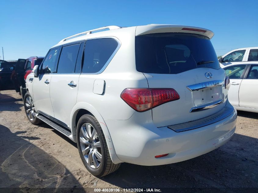 2013 Infiniti Qx56 VIN: JN8AZ2ND7D9730124 Lot: 40839106