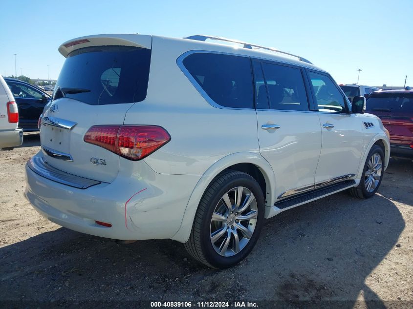 2013 Infiniti Qx56 VIN: JN8AZ2ND7D9730124 Lot: 40839106