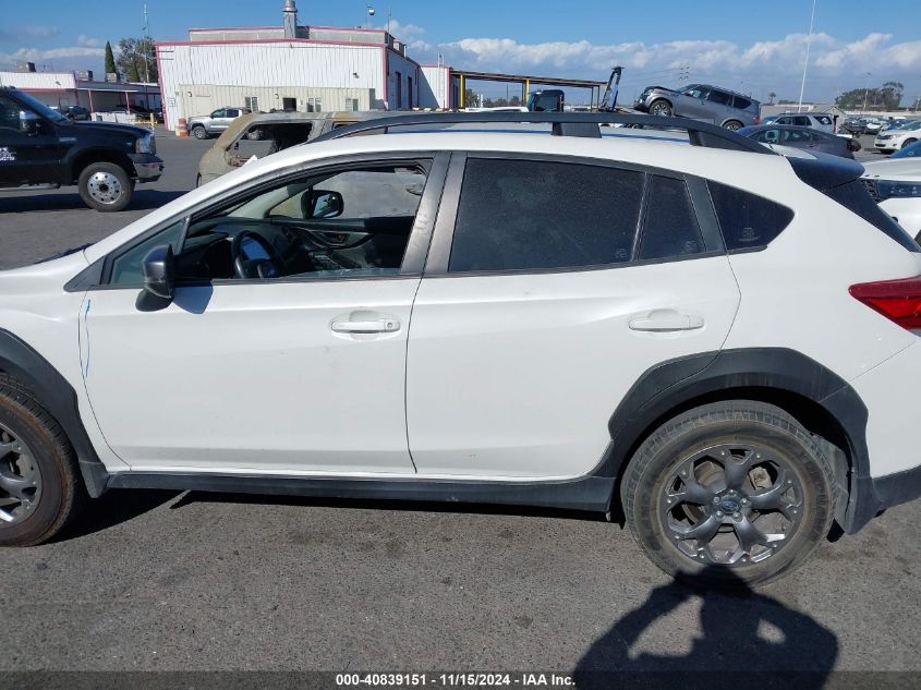 2022 Subaru Crosstrek Sport VIN: JF2GTHSC3NH232761 Lot: 40839151