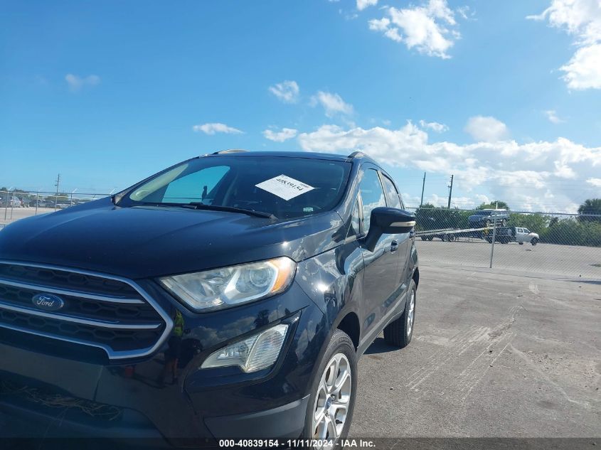 2020 Ford Ecosport Se VIN: MAJ6S3GL0LC362425 Lot: 40839154