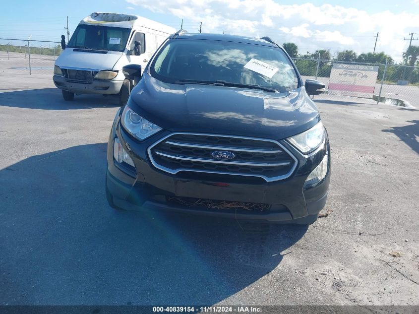 2020 Ford Ecosport Se VIN: MAJ6S3GL0LC362425 Lot: 40839154