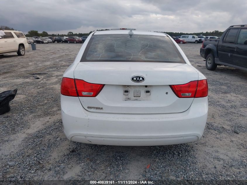 2010 Kia Optima Lx VIN: KNAGG4A86A5425777 Lot: 40839161