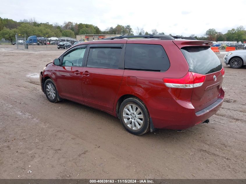 VIN 5TDJK3DC4DS052206 2013 Toyota Sienna, Le 7 Pass... no.3