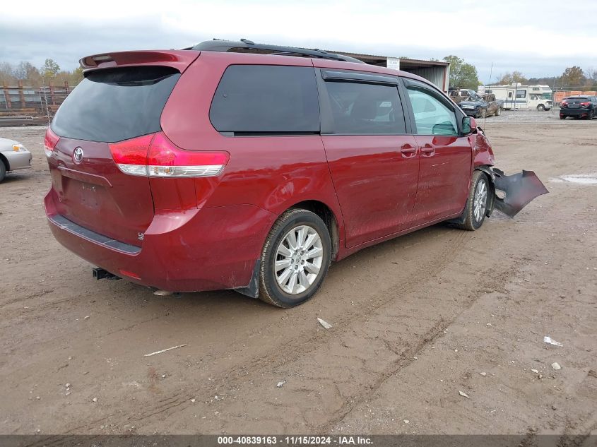 VIN 5TDJK3DC4DS052206 2013 Toyota Sienna, Le 7 Pass... no.4