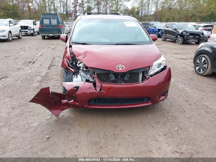 VIN 5TDJK3DC4DS052206 2013 Toyota Sienna, Le 7 Pass... no.6