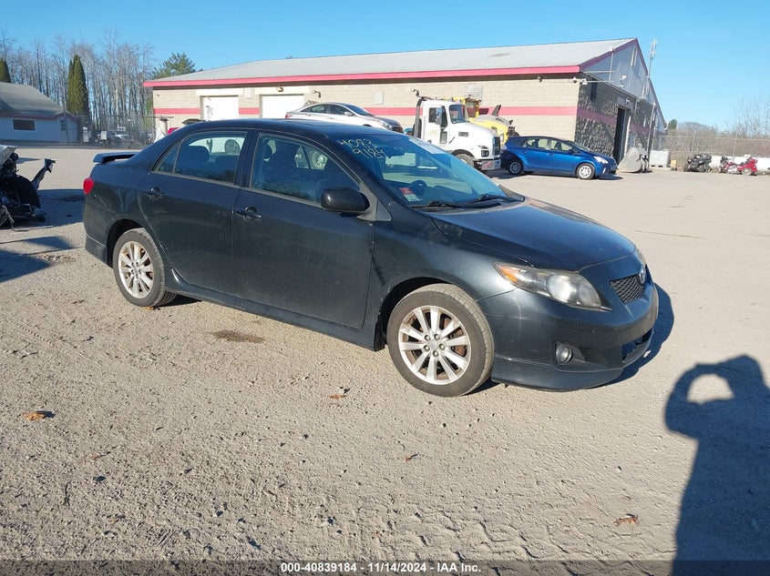 2009 TOYOTA COROLLA VIN: 1NXBU40E89Z084554