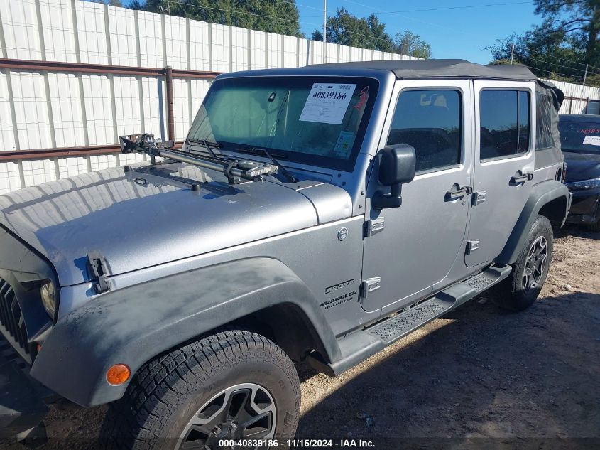 2013 Jeep Wrangler Unlimited Sport VIN: 1C4BJWDG0DL675917 Lot: 40839186