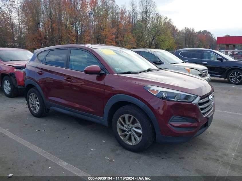 VIN KM8J2CA40JU629006 2018 Hyundai Tucson, SE no.1