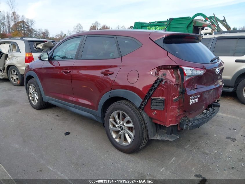 VIN KM8J2CA40JU629006 2018 Hyundai Tucson, SE no.3