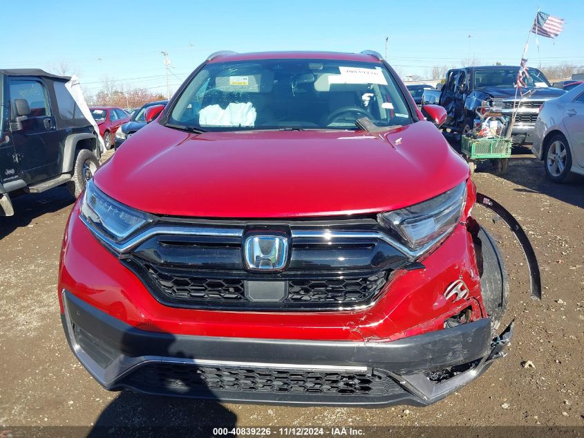 2022 Honda Cr-V Hybrid Touring VIN: 5J6RT6H96NL039647 Lot: 40839226