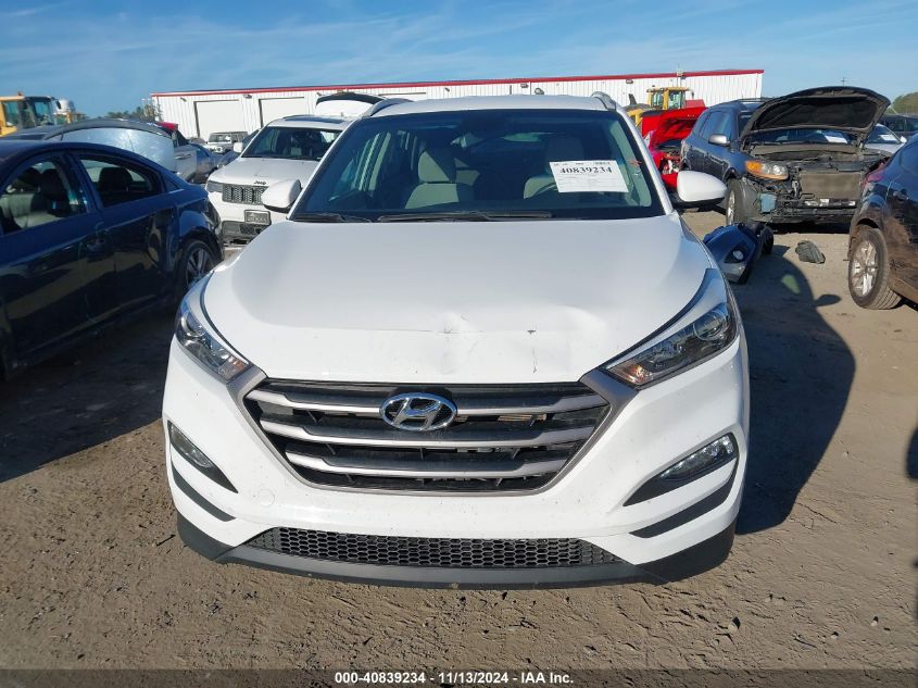 2016 Hyundai Tucson Se VIN: KM8J33A44GU220982 Lot: 40839234