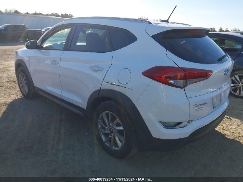 2016 Hyundai Tucson Se VIN: KM8J33A44GU220982 Lot: 40839234