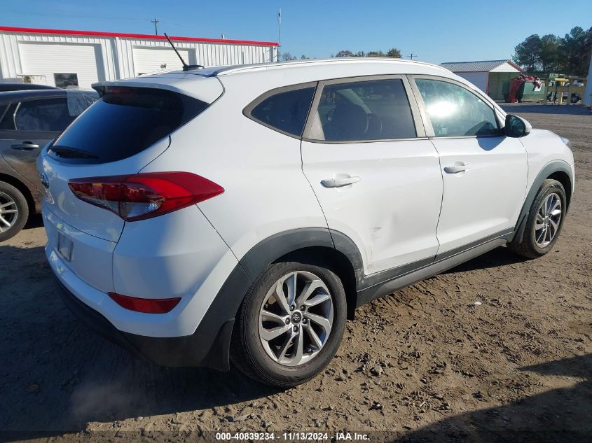 2016 Hyundai Tucson Se VIN: KM8J33A44GU220982 Lot: 40839234