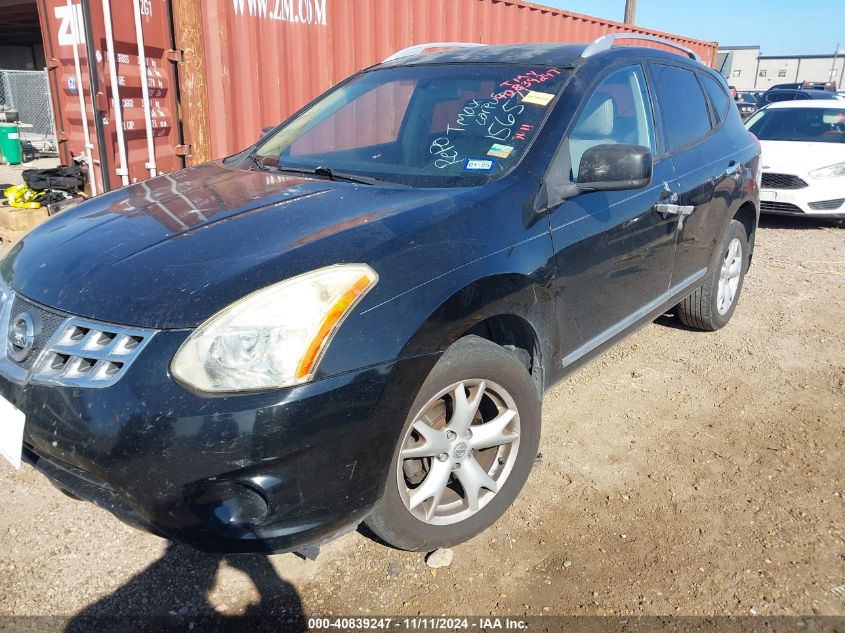 2011 Nissan Rogue Sv VIN: JN8AS5MT3BW156571 Lot: 40839247