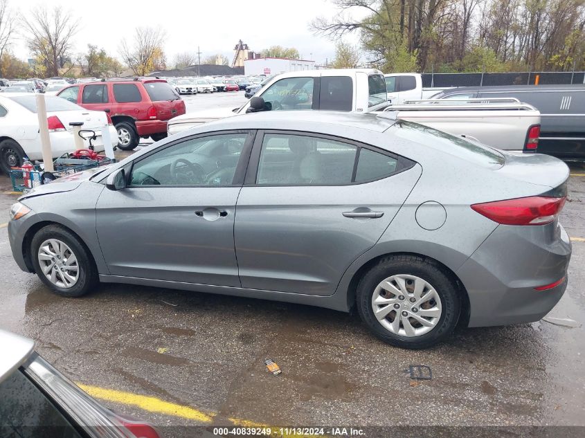 2017 Hyundai Elantra Se VIN: KMHD74LFXHU115547 Lot: 40839249