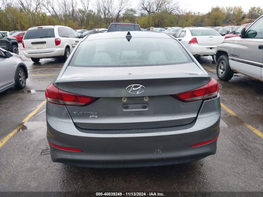 2017 Hyundai Elantra Se VIN: KMHD74LFXHU115547 Lot: 40839249