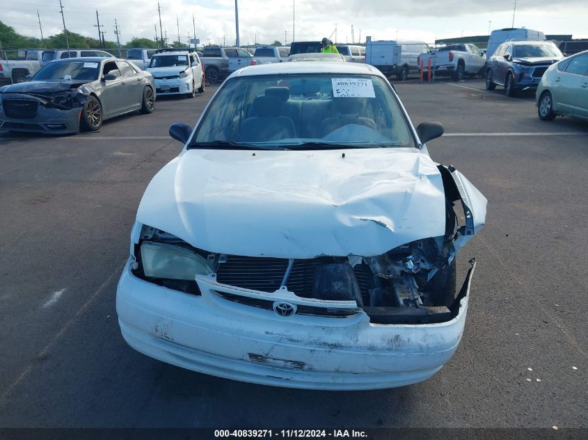 2000 Toyota Corolla Ce/Le/Ve VIN: 1NXBR12EXYV381952 Lot: 40839271