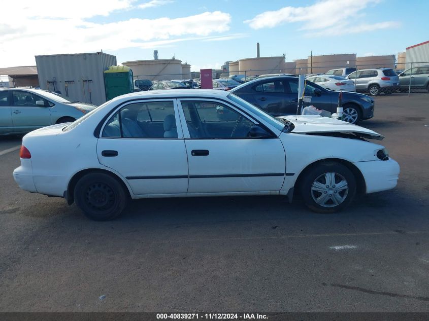 2000 Toyota Corolla Ce/Le/Ve VIN: 1NXBR12EXYV381952 Lot: 40839271