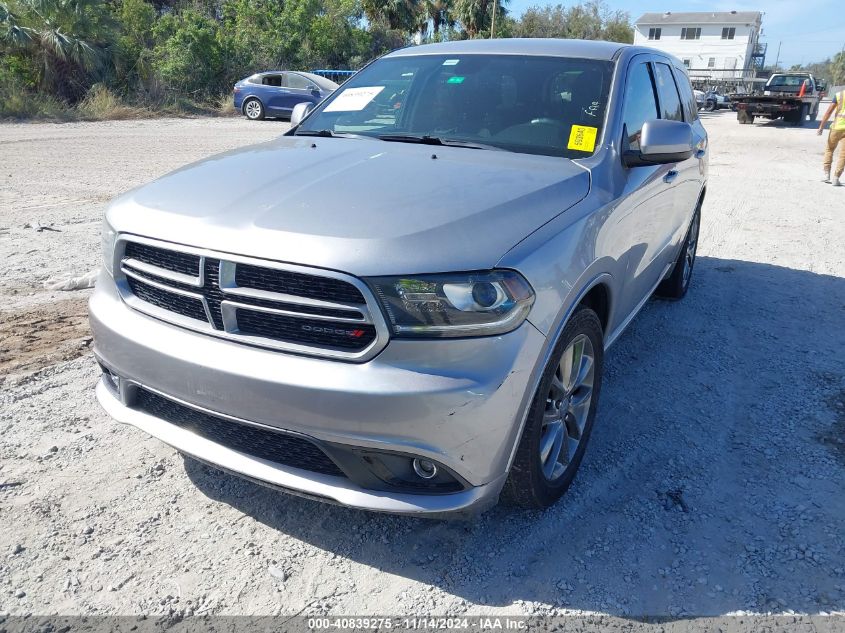 2014 Dodge Durango Sxt VIN: 1C4RDHAG0EC445950 Lot: 40839275