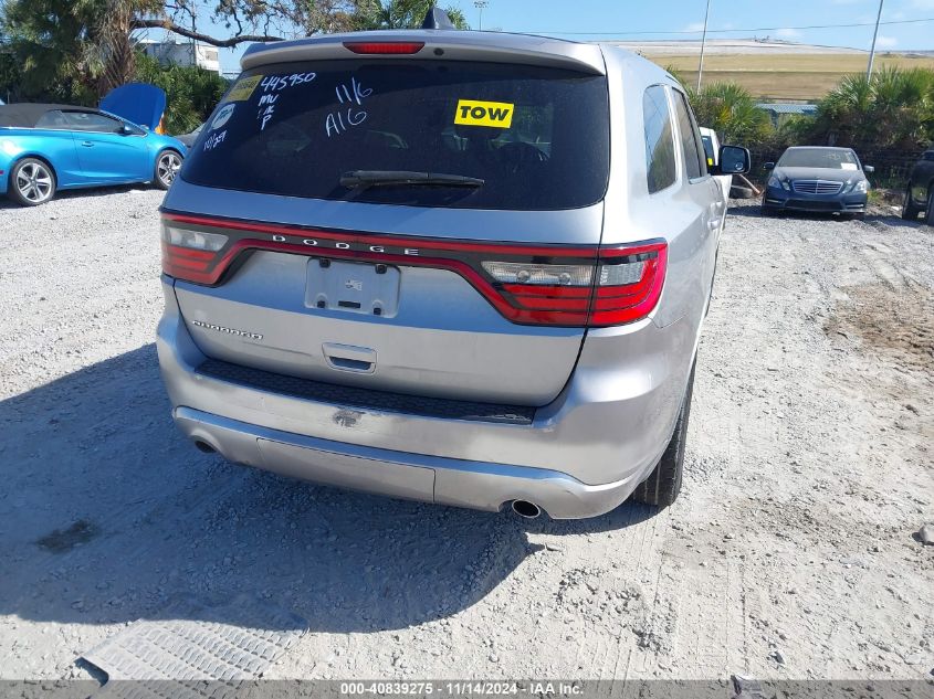 2014 Dodge Durango Sxt VIN: 1C4RDHAG0EC445950 Lot: 40839275