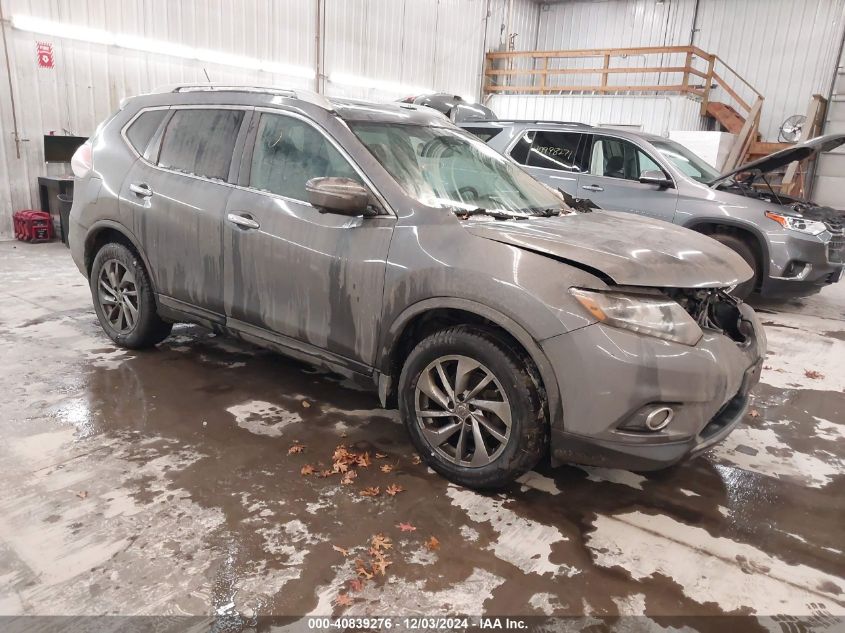 VIN 5N1AT2MV5FC809333 2015 Nissan Rogue, SL no.1