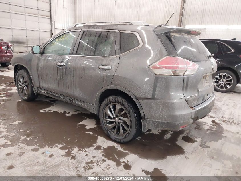 VIN 5N1AT2MV5FC809333 2015 Nissan Rogue, SL no.3