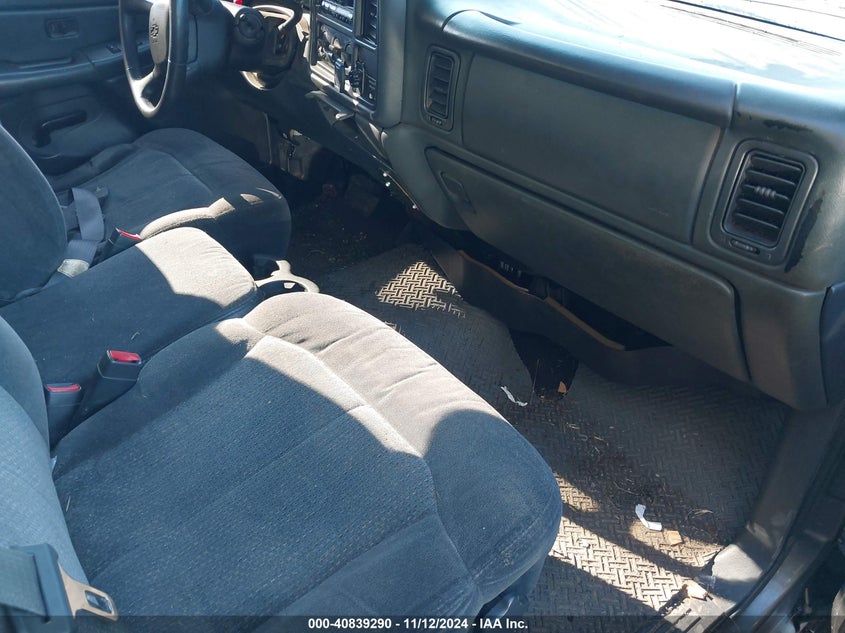 2001 Chevrolet Silverado 1500 Ls VIN: 1GCEK14T21E144325 Lot: 40839290