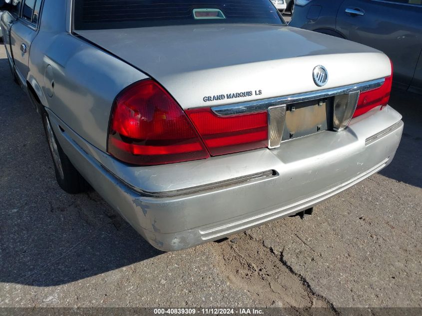 2005 Mercury Grand Marquis Ls/Lse VIN: 2MEFM75W35X628467 Lot: 40839309