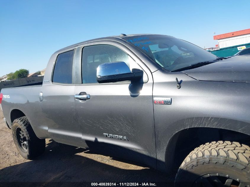 2013 Toyota Tundra Limited 5.7L V8 VIN: 5TFBW5F12DX303606 Lot: 40839314