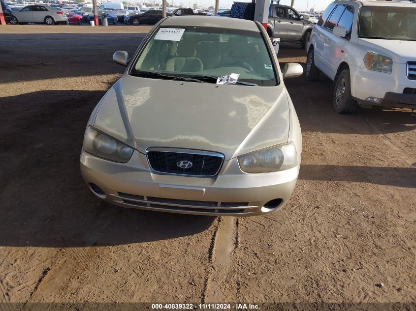 2001 Hyundai Elantra Gls VIN: KMHDN45D31U171899 Lot: 40839322